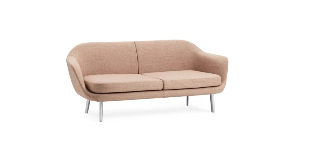 Sum Modular Sofa 2 seater Aluminum1