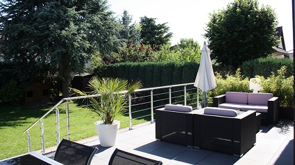 aménagement terrasse jardin