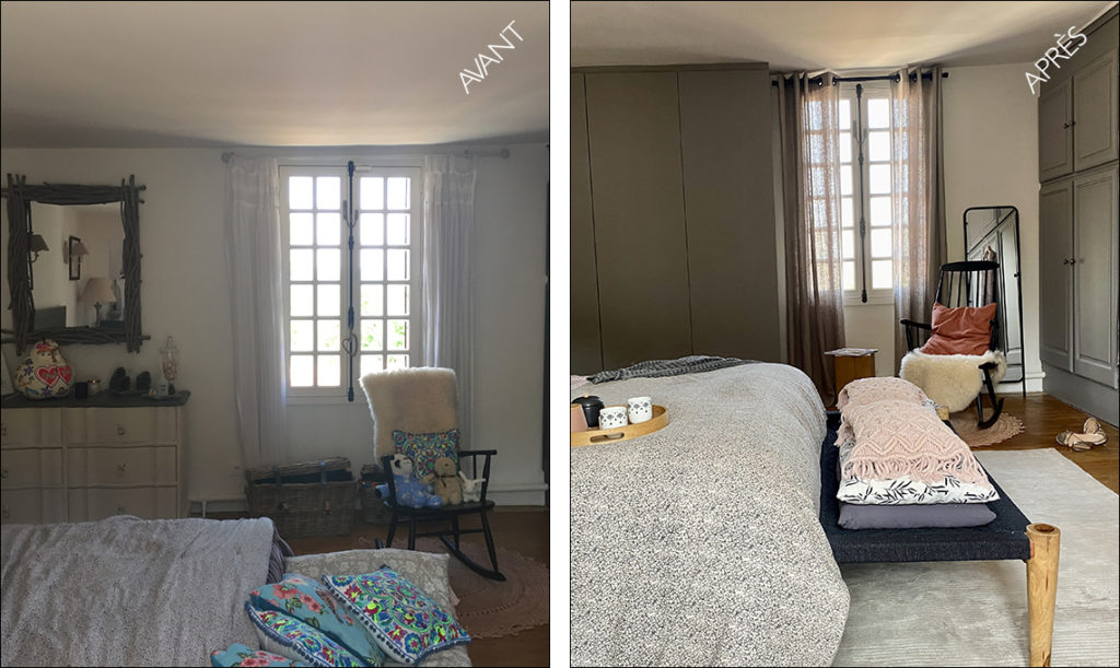 avant après chambre