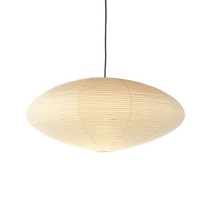 lampe papier de riz ovale 2