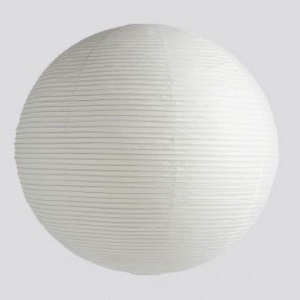 lampe papier de riz ronde